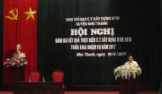 Huyện Như Thanh tổ chức hội nghị, đánh giá kết quả thực hiện Chương trình MTQG xây dựng NTM năm 2016, triển khai nhiệm vụ năm 2017
