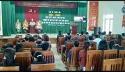 Đảng bộ xã Phượng Nghi tổ chức hội nghị nghiên cứu, học tập, quán triệt, triển khai thực hiện Nghị quyết Đại hội Đảng bộ tỉnh Thanh Hóa lần thứ XIX, nhiệm kỳ 2020 - 2025