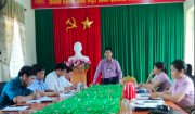 Xã Phượng Nghi tổ chức hội nghị thẩm định kế hoạch thu, chi các khoản đóng góp tự nguyện ở các thôn năm 2023
