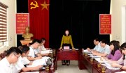 Thường trực HĐND xã đã tiến hành giám sát chuyên đề tại 2 trường Mầm Non và trường Tiểu học xã Phượng Nghi