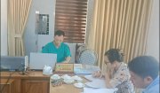 Trạm y tế xã Phượng Nghi kiểm tra đánh giá kết quả hoạt động 6 tháng đầu năm