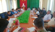 Xã Phượng Nghi tổ chức hội nghị triển khai nhiệm vụ, phối hợp với Lữ đoàn Tăng thiết giáp 206 về địa phương thực hiện công tác dân vận