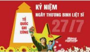 Bài tuyên truyền kỷ niệm 76 năm ngày Thương Binh Liệt sỹ (27/7/1947-27/7/2023).