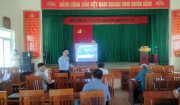 UBND xã phượng nghi phối hợp với trường cđ than khoáng sản Việt Nam tổ chức hội nghị tư vấn tuyển lao động cử đi học nghề tại tập đoàn than khoáng sản việt nam