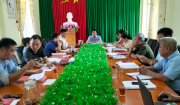 Đảng ủy tổ chức hội nghị giao ban Mặt trận, các đoàn thể chính trị - Xã hội tháng 9/2023