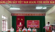 Hội nghị tiếp xúc cử tri với đại biểu HĐND huyện trước kỳ họp thứ 17 HĐND huyện khoá VI, tại thôn Đồng Tâm, xã Phượng Nghi