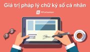 Những lợi ích về cài đặt chữ ký số cá nhân