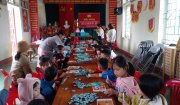 Tổ chức TNTT - Chương trình vùng Như thanh tổ chức sinh nhật cho các cháu có hoàn cảnh khó khăn trên địa bàn xã