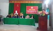 Tiếp xúc cử tri đại biểu HĐND xã khoá XXI nhiệm kỳ 2021-2026.