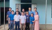 Hỗ trợ cho hộ gia đình bị hỏa hoạn tại thôn Đồng Phông, xã Phượng Nghi