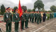 Ban CHQS huyện Như Thanh ra quân huấn luyện và phát động phong trào thi đua năm 2024