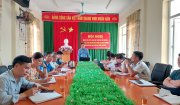 UBND xã Phượng Nghi tổ chức hội nghị giao ban đánh gia kết quả thực hiện nhiệm vụ tháng 3, triển khai nhiệm vụ tháng 4 năm 2024.