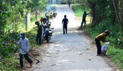 UBND xã Phượng Nghi triển khai kế hoạch vệ sinh môi trường trên địa bàn xã trước Tết Nguyên đán Giáp Thìn năm 2024