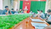 Đảng ủy xã Phượng Nghi tổ chức hội nghị giao ban triển khai công tác xây dựng NTM