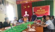 Công đoàn xã phượng nghi tổ chức hội nghị sơ kết công tác công đoàn 9 tháng đầu năm và triển khai nhiệm vụ 3 tháng cuối năm và tổ chức sinh nhật quý III năm 2024