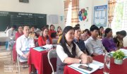 TRƯỜNG TH PHƯỢNG NGHI TỔ CHỨC HỘI NGHỊ VIÊN CHỨC - NGƯỜI LAO ĐỘNG ĐẦU NĂM HỌC